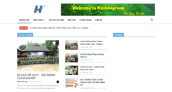Desktop Screenshot of minhhagroup.com